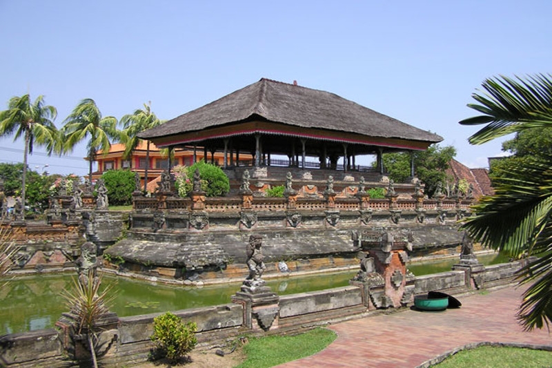 Kertha Gosa Heritage Buildings in Klungkung, Bali